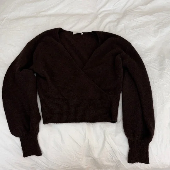 Aritzia wrap sweater - Picture 2 of 3